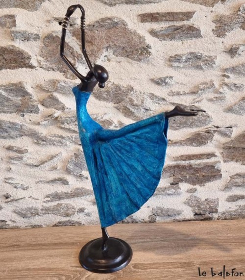 Sculpture en bronze 57 cm 