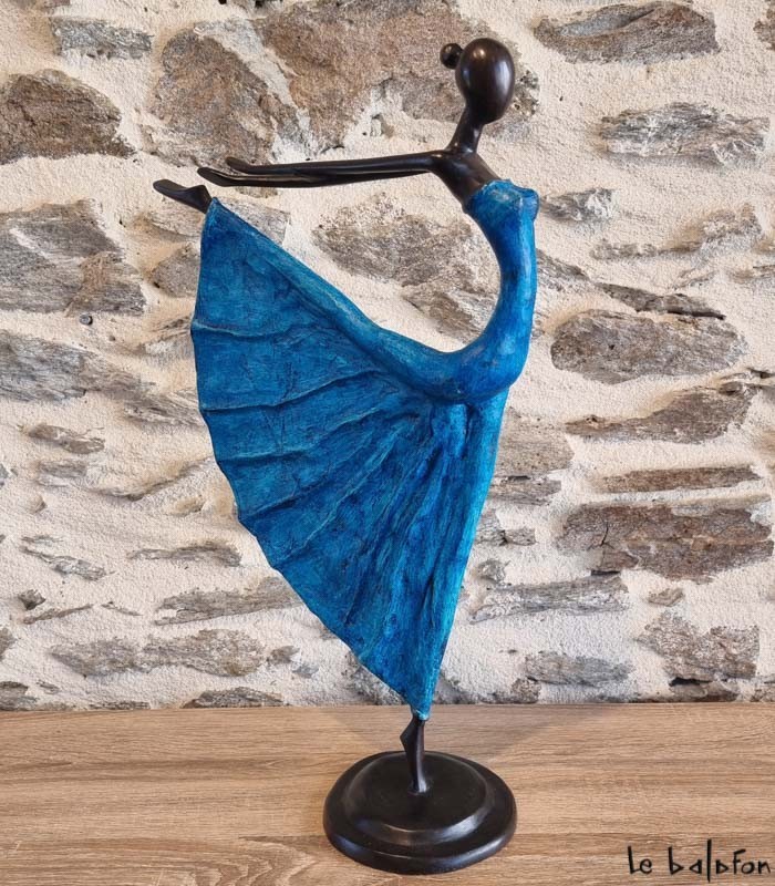 Sculpture en bronze 56 cm 