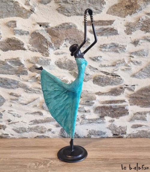 Sculpture en bronze 56 CM