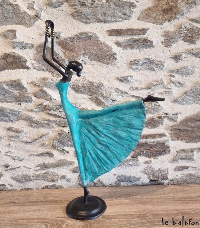 Sculpture en bronze 56 CM