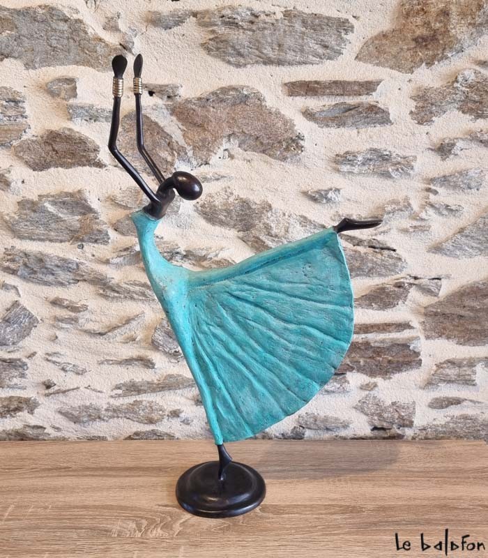 Sculpture en bronze 58 cm 