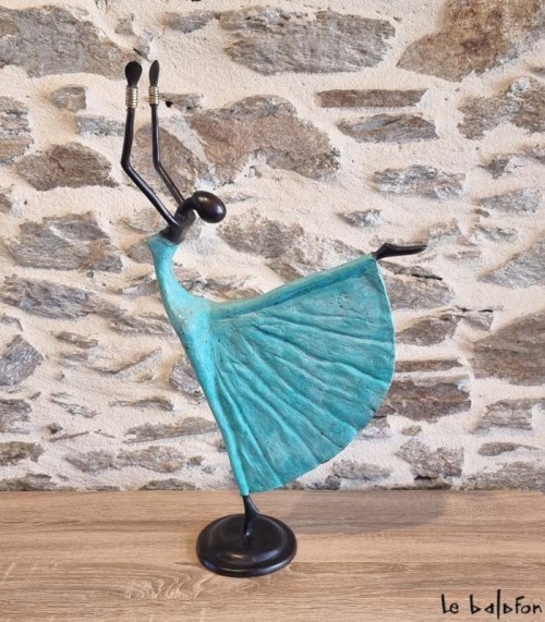 Sculpture en bronze 58 cm 