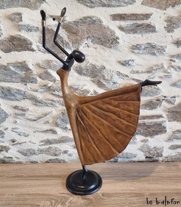 Sculpture en bronze 57 cm - 3