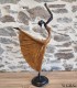 Sculpture en bronze 56 cm 