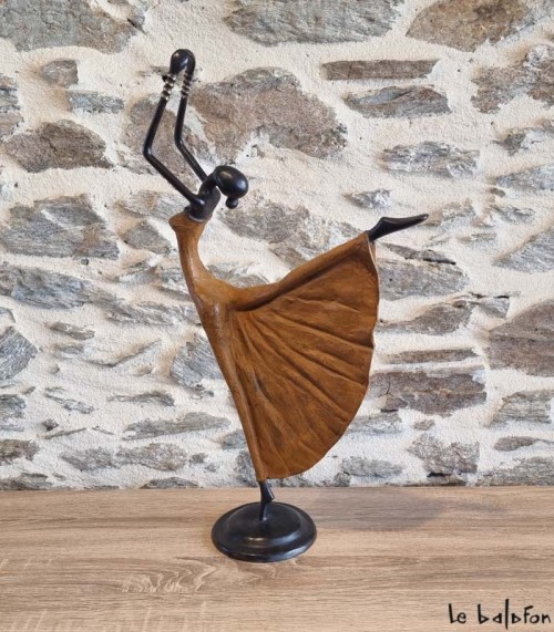 Sculpture en bronze 56 cm 