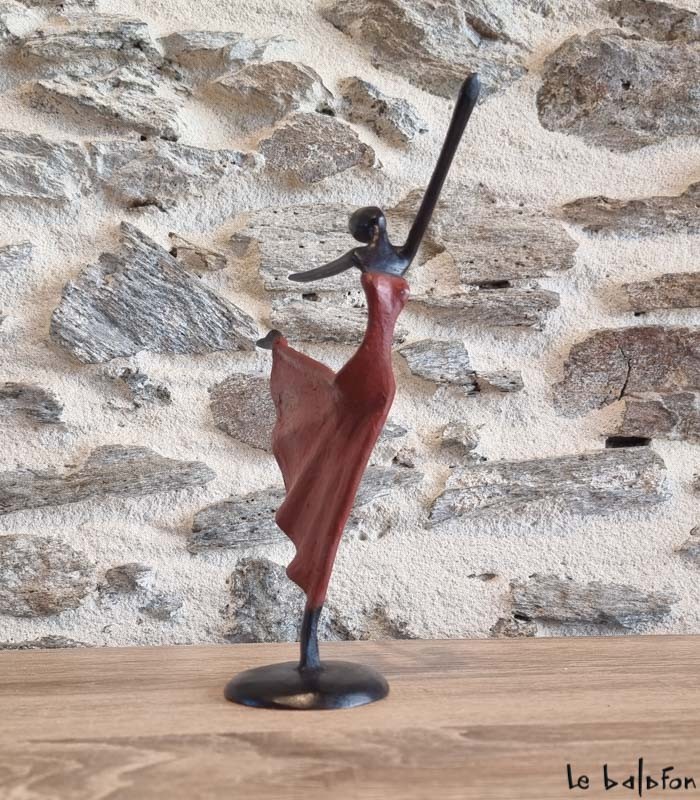 Sculpture en bronze 22 cm 