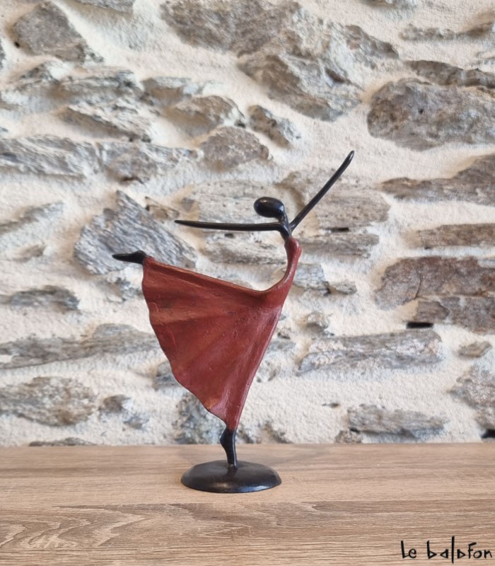 Sculpture en bronze 22 cm 