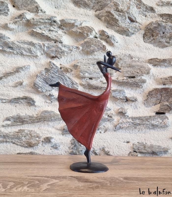 Sculpture en bronze 19 cm 