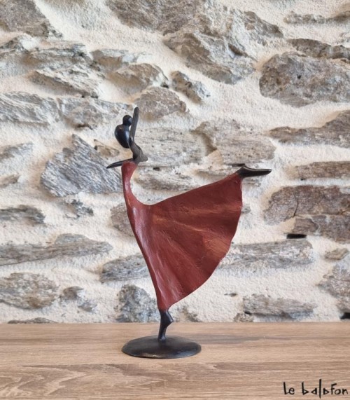 Sculpture en bronze 19 cm 