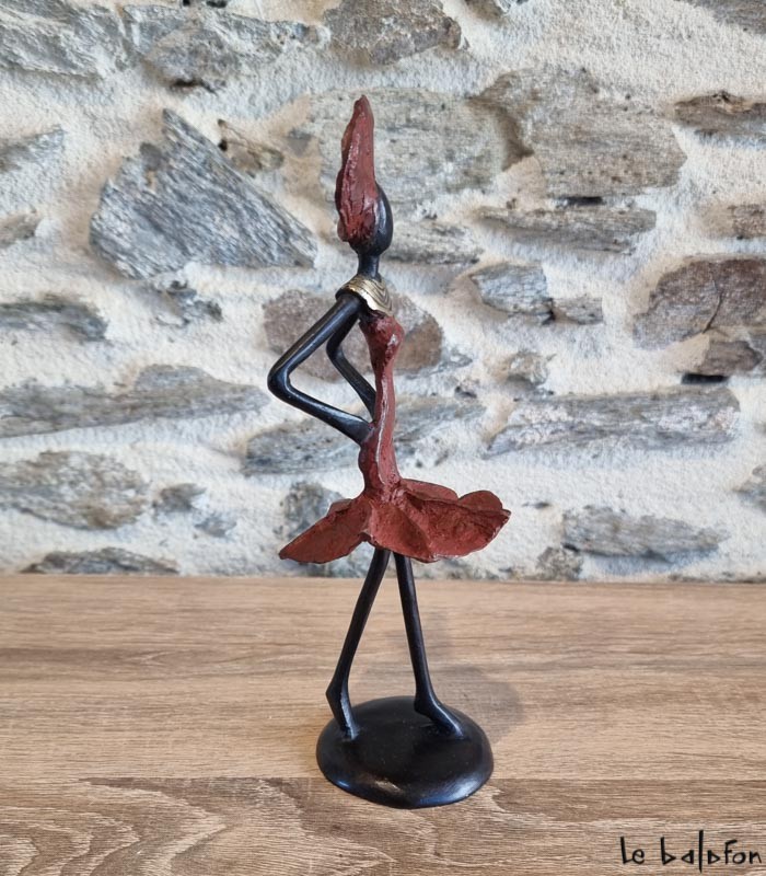 Sculpture en bronze 21 cm 