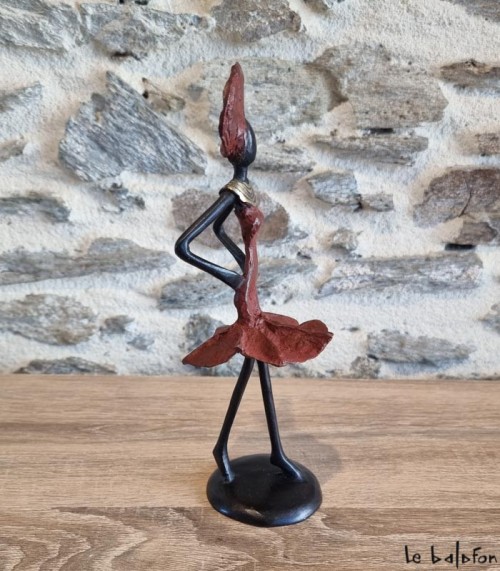 Sculpture en bronze 21 cm 