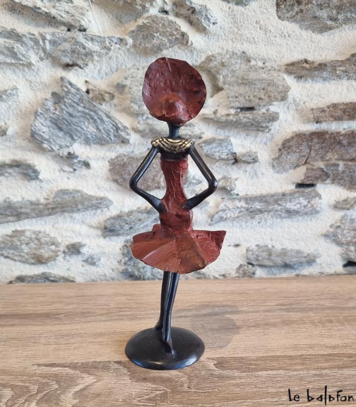 Sculpture en bronze 21 cm 