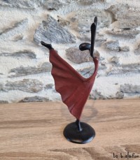 Sculpture en bronze 22 cm "Souffle de Terre"