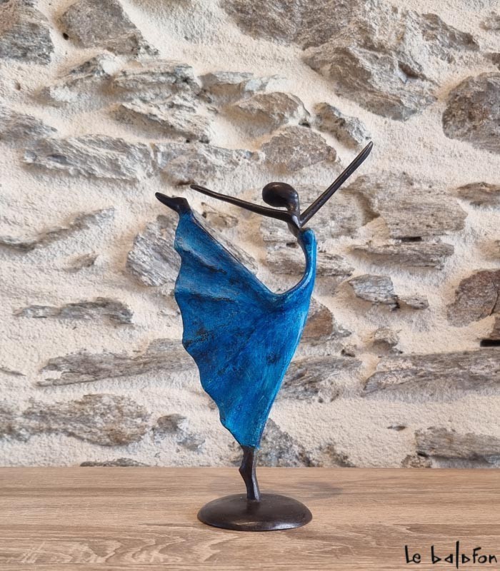 Sculpture en bronze 21 cm 