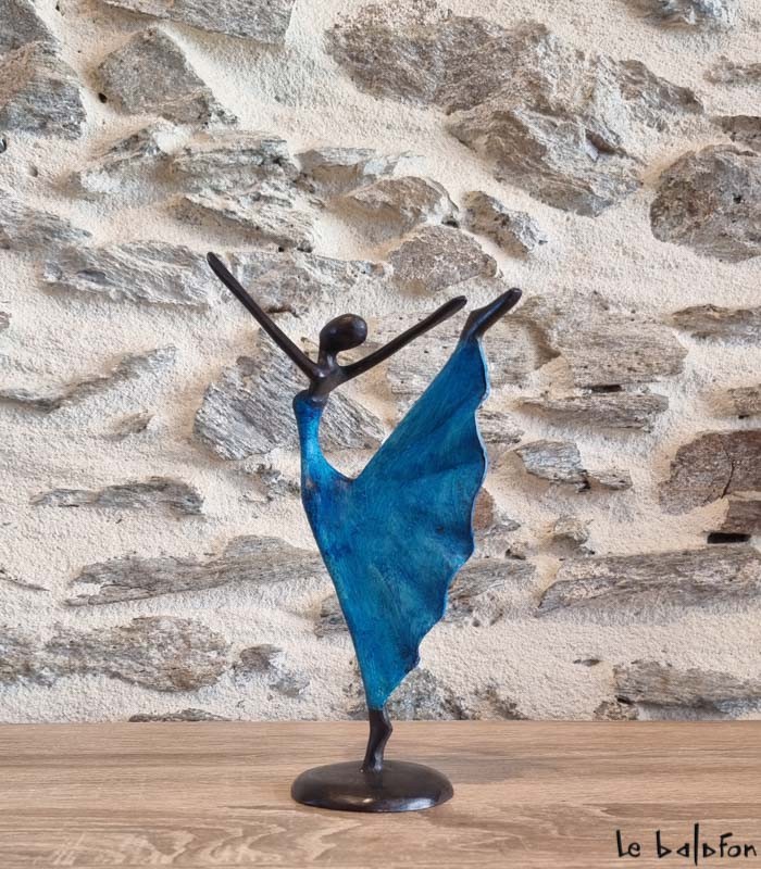 Sculpture en bronze 21 cm 