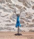 Sculpture en bronze 20 cm Bleu 