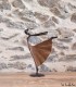 Sculpture en bronze 19 cm Marron 