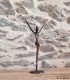 Sculpture en bronze 21 cm Marron