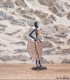 Sculpture en bronze 18 cm Marron 