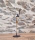 Sculpture en bronze 22 cm Doré 