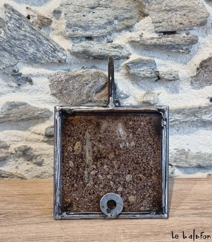 Patère industrielle Vert sapin1 crochet 