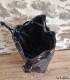 Sac Bourse artisanal en pagne tissé Manjak