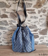 Cabas en pagne tissé Manjak-pratique, durable, singulier
