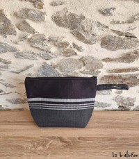 Trousse artisanale en pagne tissé Manjak–Accessoire-éthique