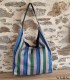 Sac Hobo en pagne tissé Manjak 