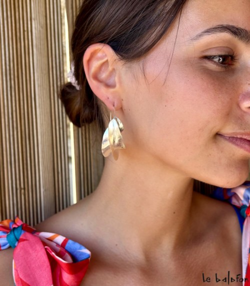 Boucles d'oreilles Peul "créoles"