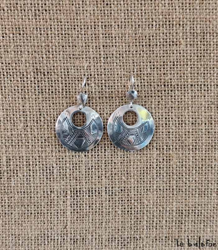 Boucles d’oreilles Touareg en Argent Olufunke - 1