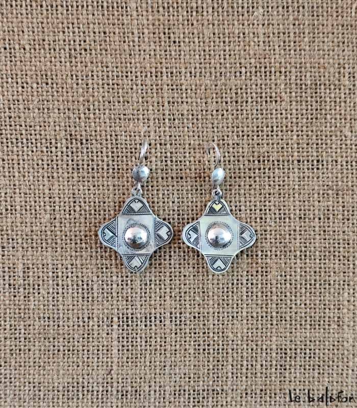 Boucles d’oreilles Touareg en Argent Olufemi - 1