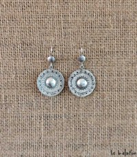 Boucles d’oreilles Touareg en Argent Onyeka
