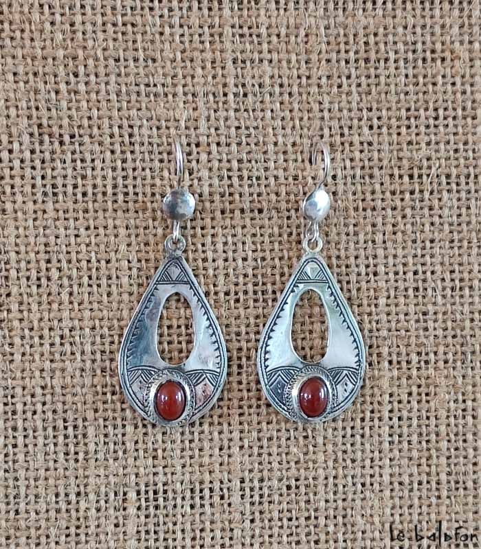 Boucles d’oreilles Touareg en Argent Olabode - 1