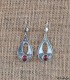 Boucles d’oreilles Touareg en Argent Olabode - 1