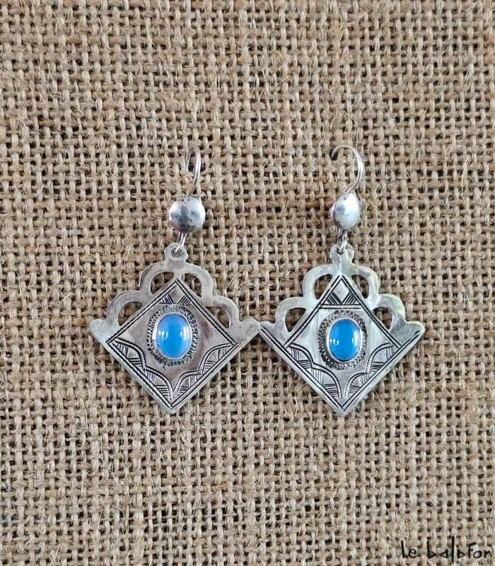 Boucles d’oreilles Touareg en Argent Obi - 1