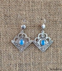 Boucles d’oreilles Touareg en Argent Obi