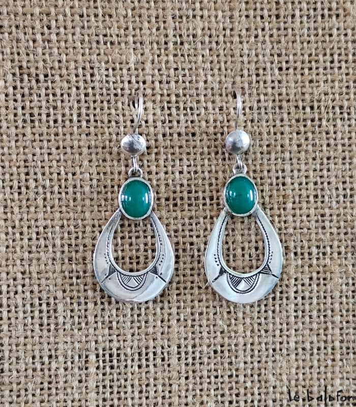 Boucles d’oreilles Touareg en Argent Nneka - 1