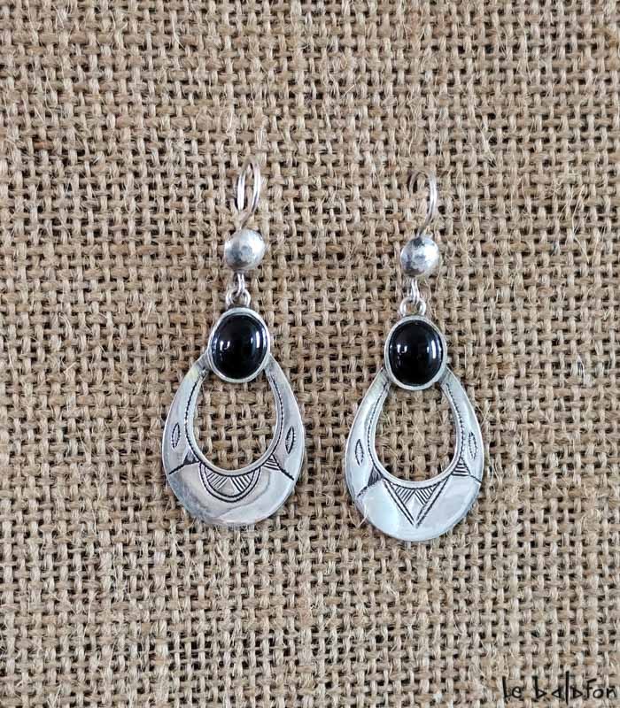 Boucles d’oreilles Touareg en Argent Nnambi - 1