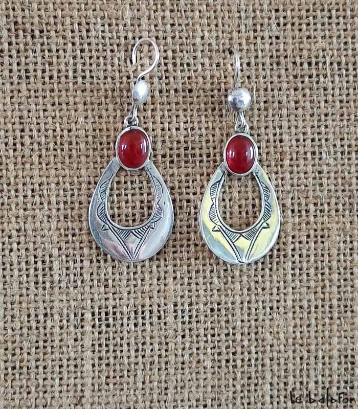 Boucles d’oreilles Touareg en Argent Nkiruka - 1