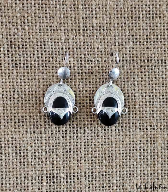 Boucles d’oreilles Touareg en Argent Nkiru - 1