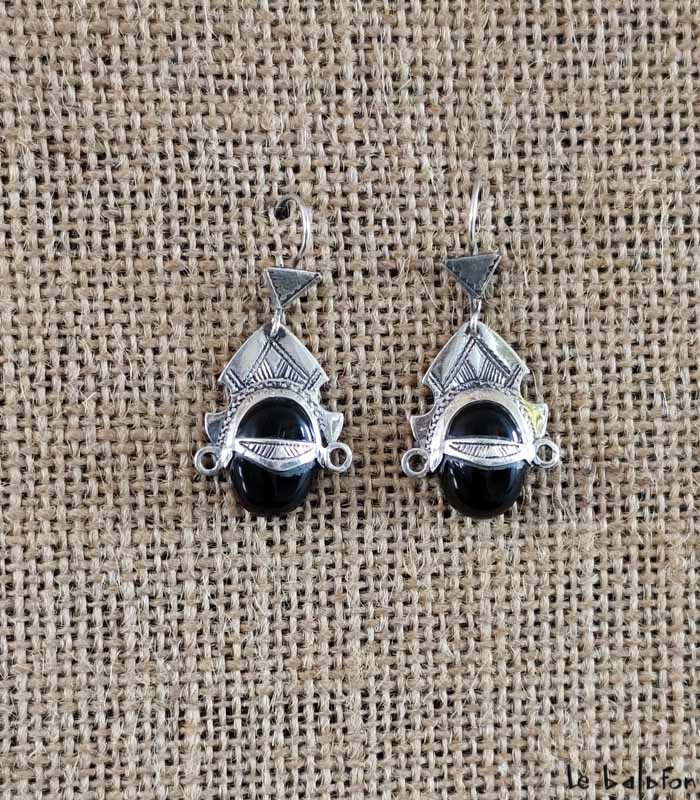 Boucles d’oreilles Touareg en Argent Nkechi - 1
