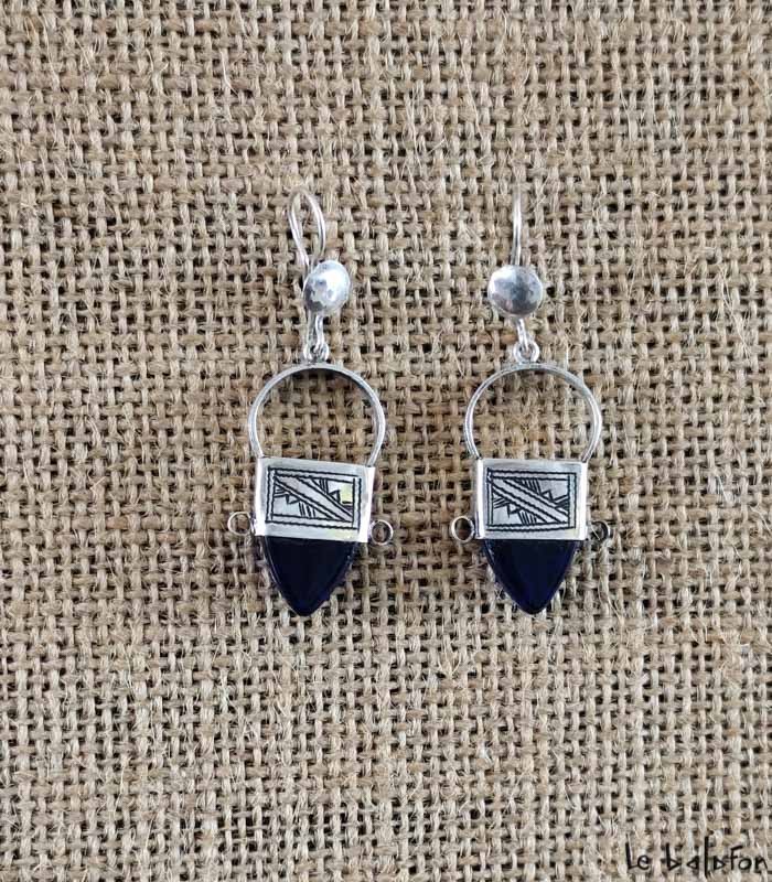 Boucles d’oreilles Touareg en argent Ndidi - 1