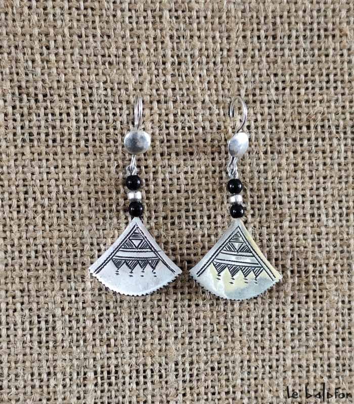 Boucles d’oreilles Touareg en Argent Kayin - 1