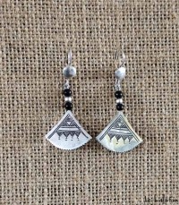 Boucles d’oreilles Touareg en Argent Kayin