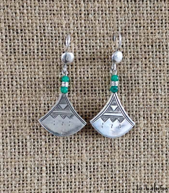 Boucles d’oreilles Touareg en Argent Ikenna - 1
