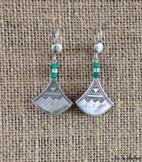 Boucles d’oreilles Touareg en Argent Ikenna