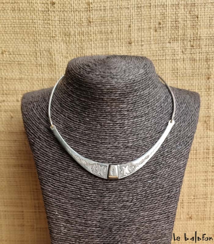 Collier Touareg en argent - 1