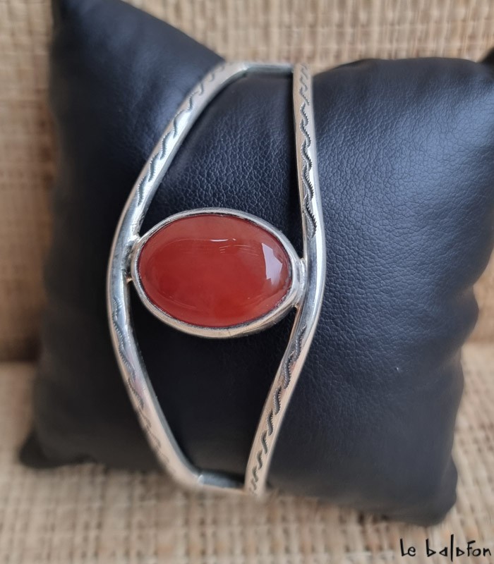 Bracelet Touareg en argent Chima - 2