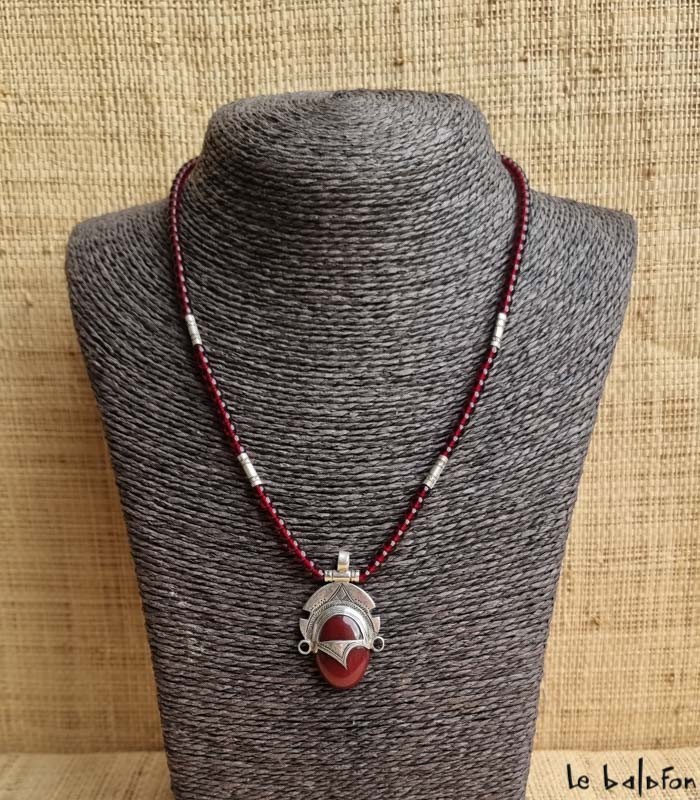 Collier Touareg pendentif Ekene - 1